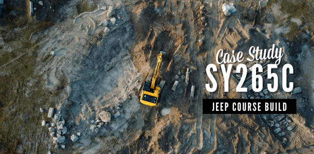 Jeepin with Judd 2023: Building the Ultimate Jeep Obstacle Course with SANY SY265C Excavator