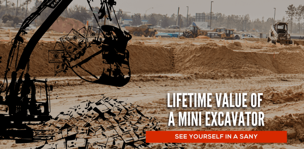 Cost of Ownership: Determining the Lifetime Value and ROI of a Mini Excavator