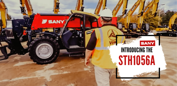 SANY's Newest Telehandler: The STH1056A Telehandler Walkaround