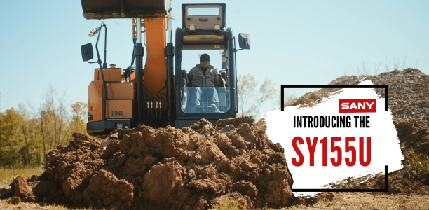 SANY SY155U Compact Excavator: Machine Walkaround